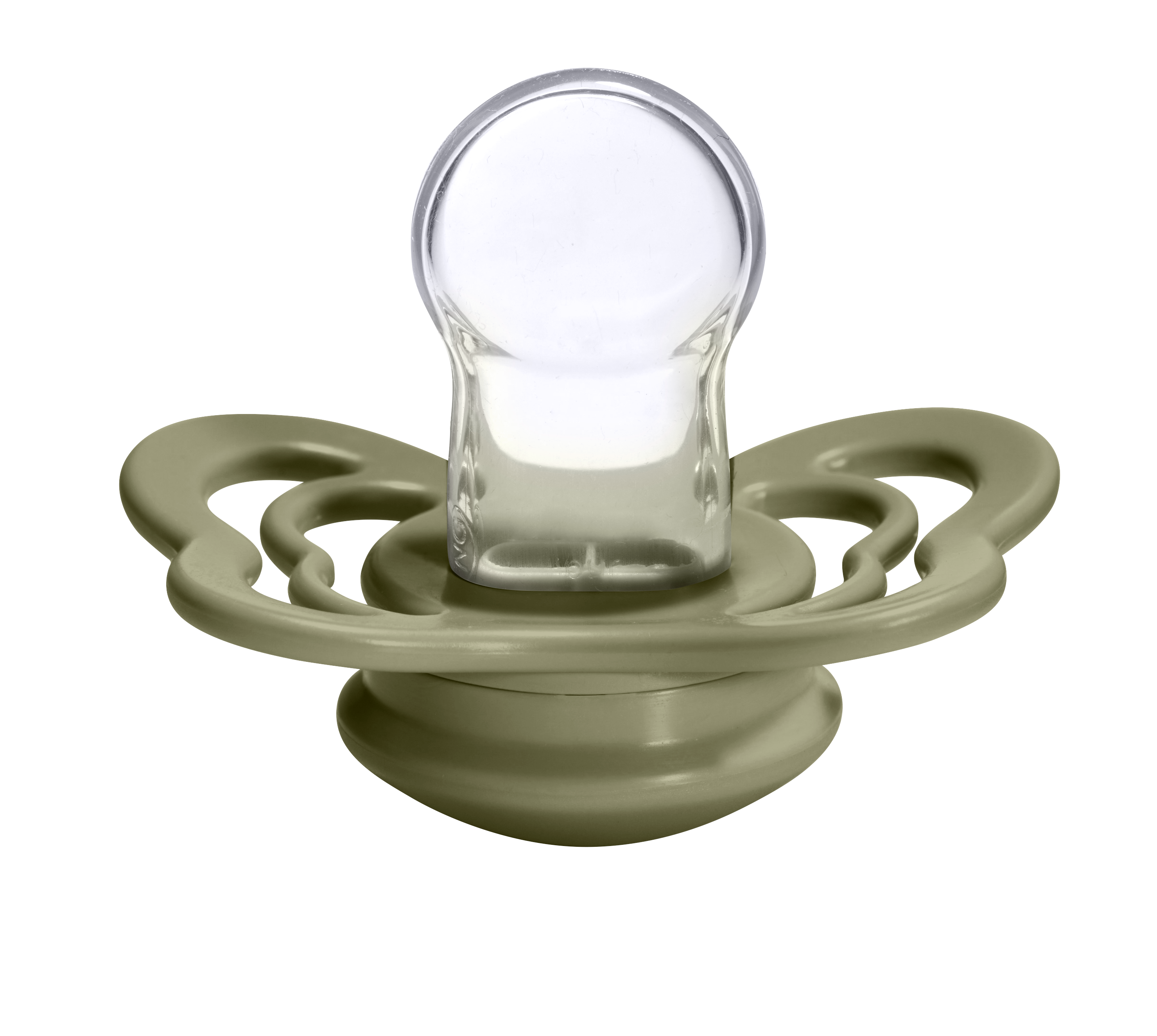 Couture Silicone Pacifier 2 Pack  - Vanilla/Olive