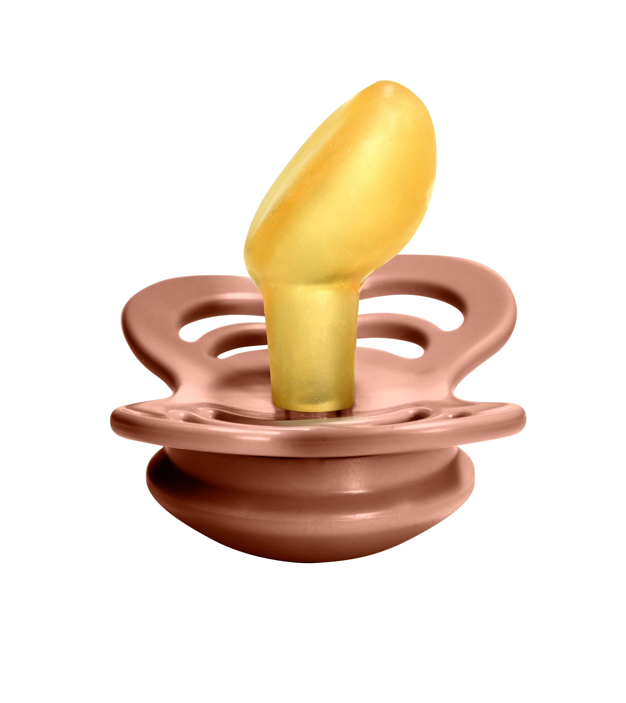 Couture Latex Pacifier 2 Pack  - Peach/Woodchuck