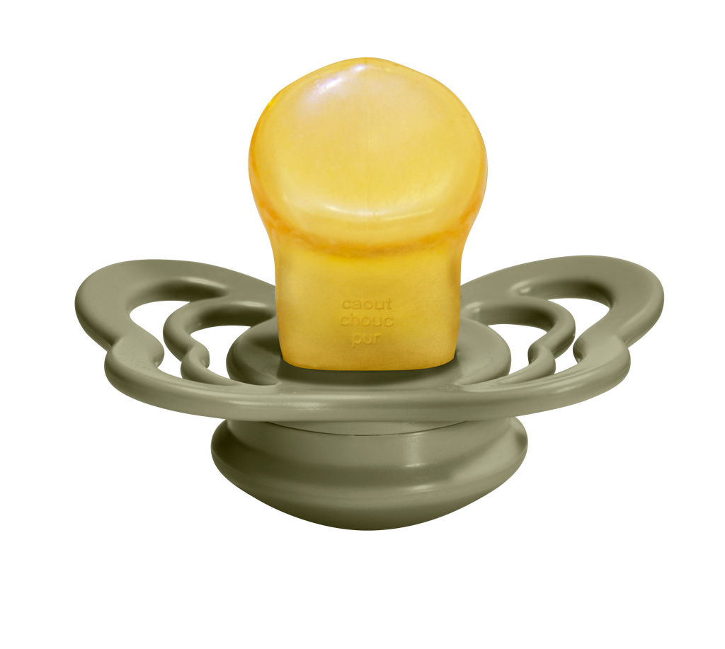 Couture Latex Pacifier 2 Pack  - Vanilla/Olive