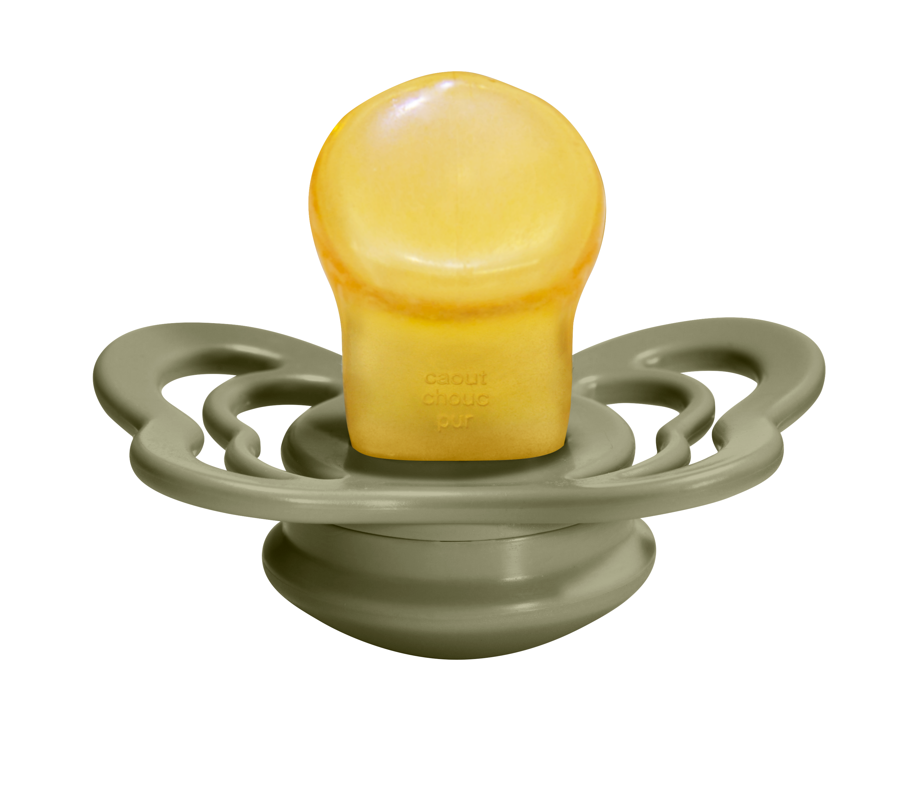 Couture Latex Pacifier 2 Pack  - Vanilla/Olive