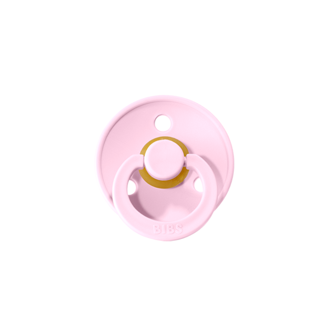 Colour Pacifier 2 Pack - Baby Pink