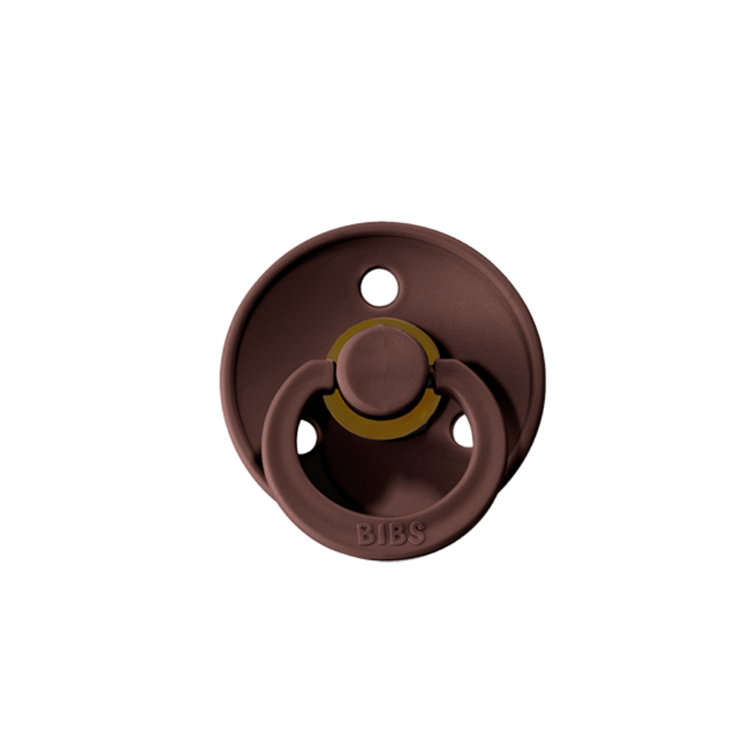 Colour Pacifier 2 Pack - Chestnut