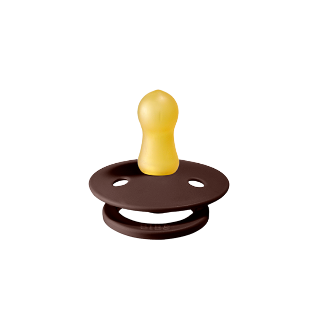 Colour Pacifier 2 Pack - Chestnut