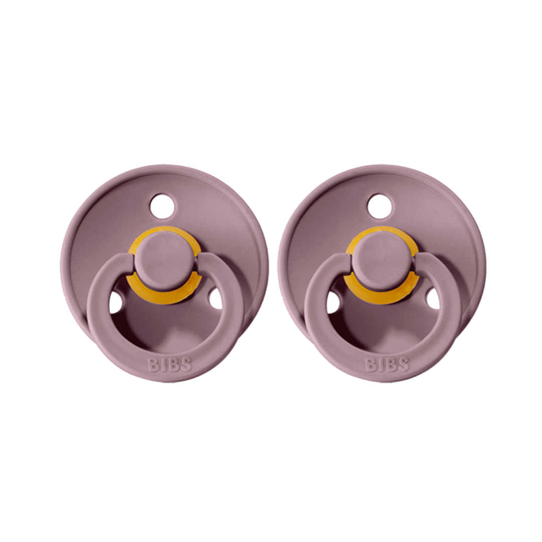 Colour Pacifier 2 Pack - Heather