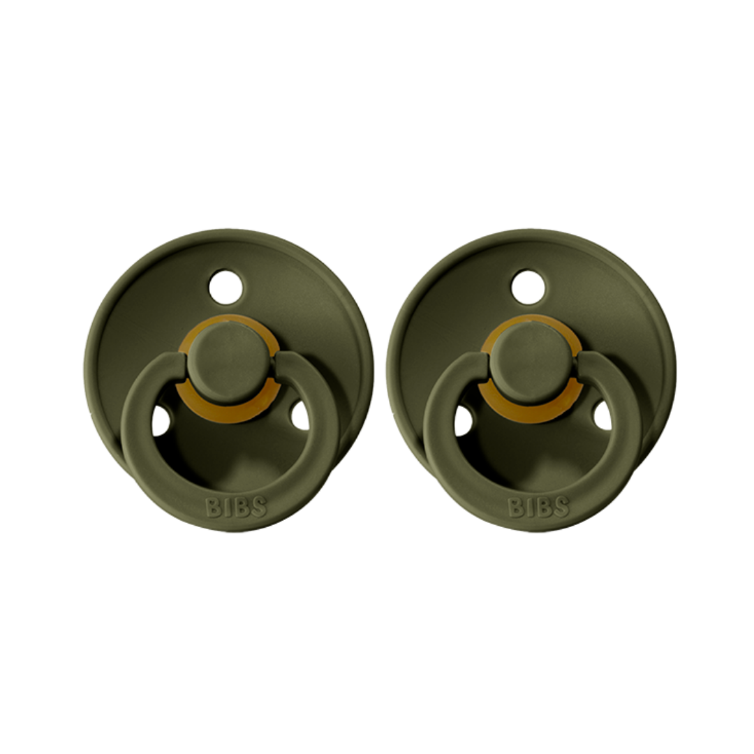 Colour Pacifier 2 Pack - Hunter Green