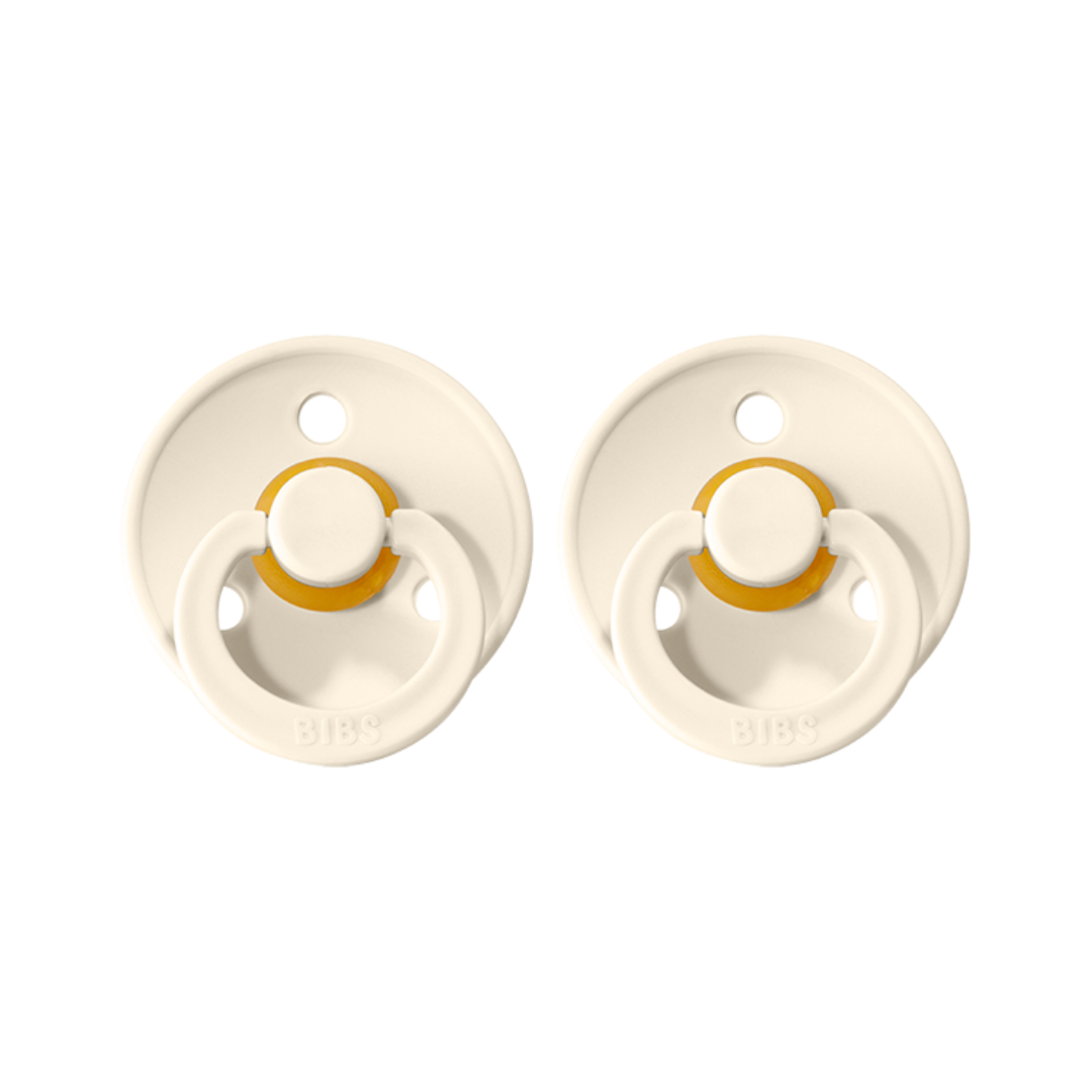 Colour Pacifier 2 Pack - Ivory