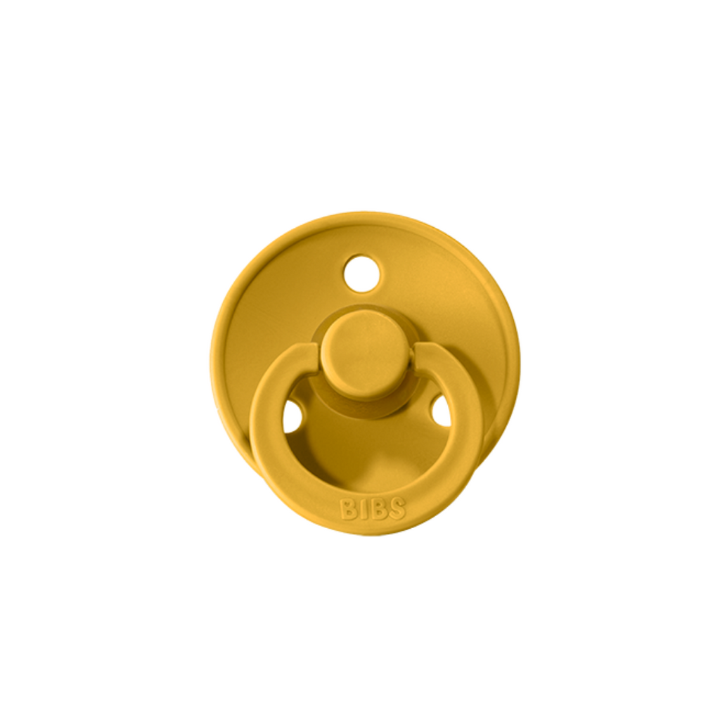 Colour Pacifier 2 Pack - Mustard