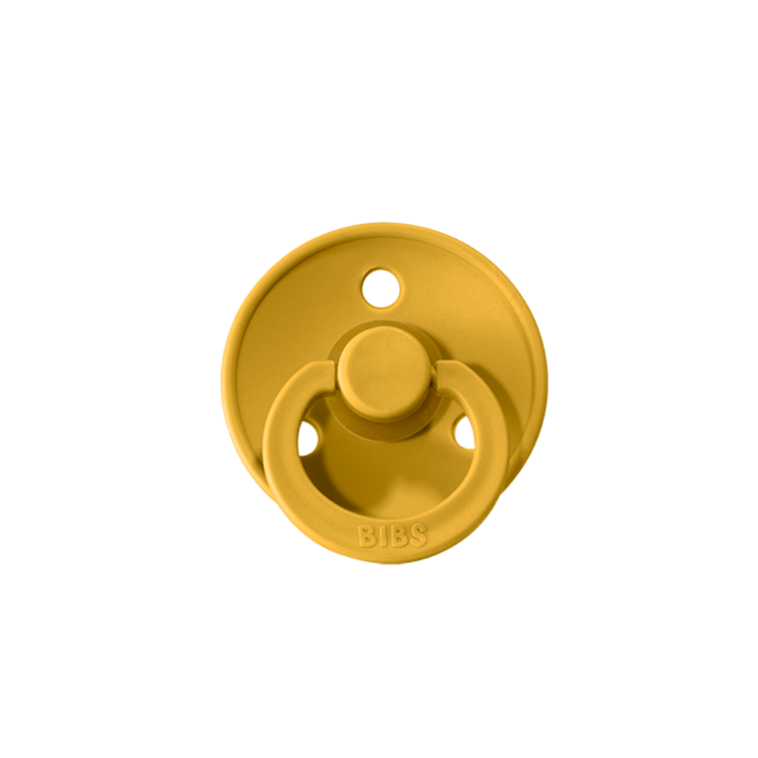Colour Pacifier 2 Pack - Mustard