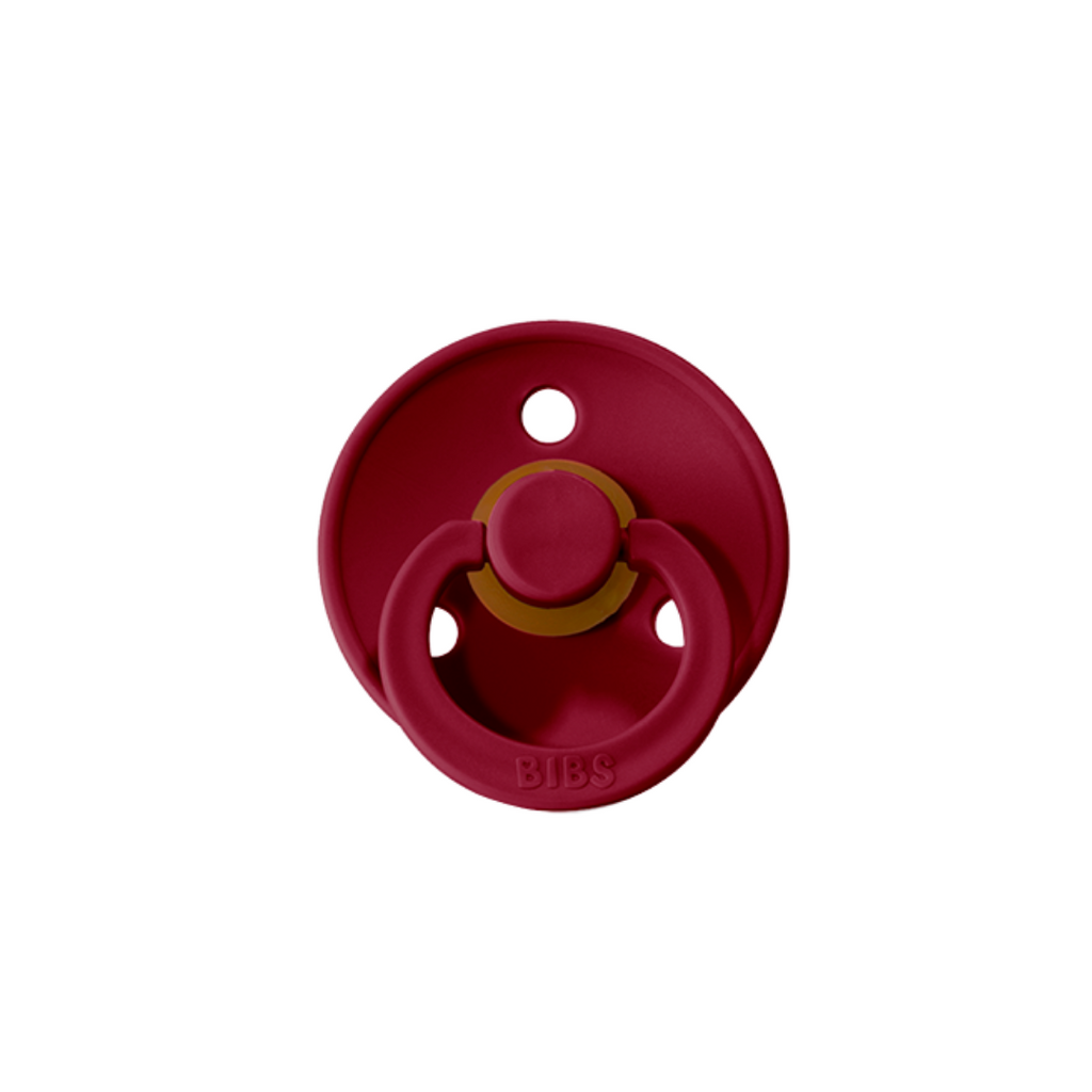 Colour Pacifier 2 Pack - Ruby