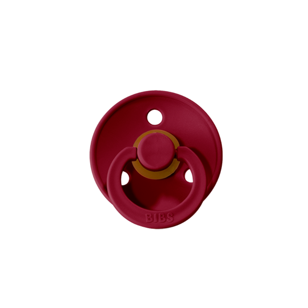 Colour Pacifier 2 Pack - Ruby
