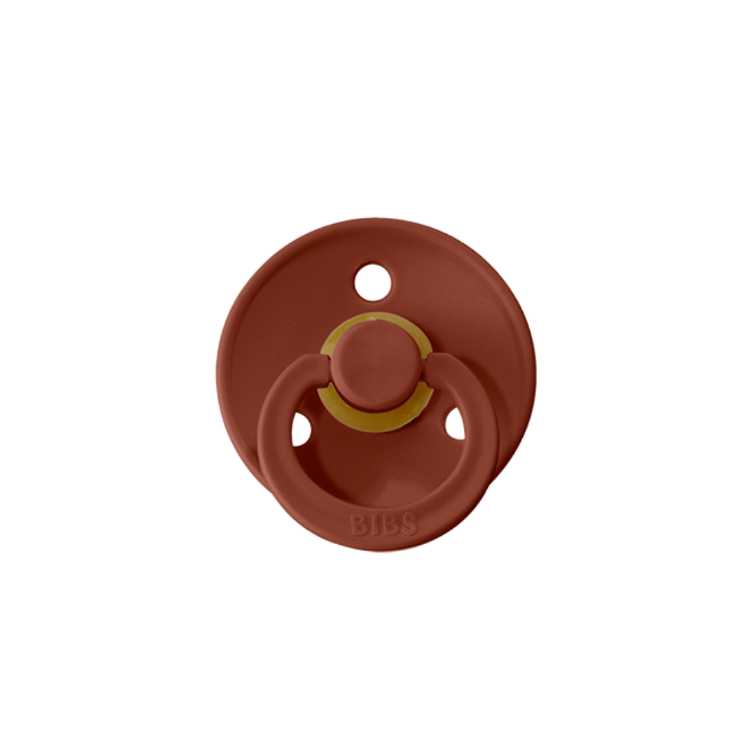 Colour Pacifier 2 Pack - Rust
