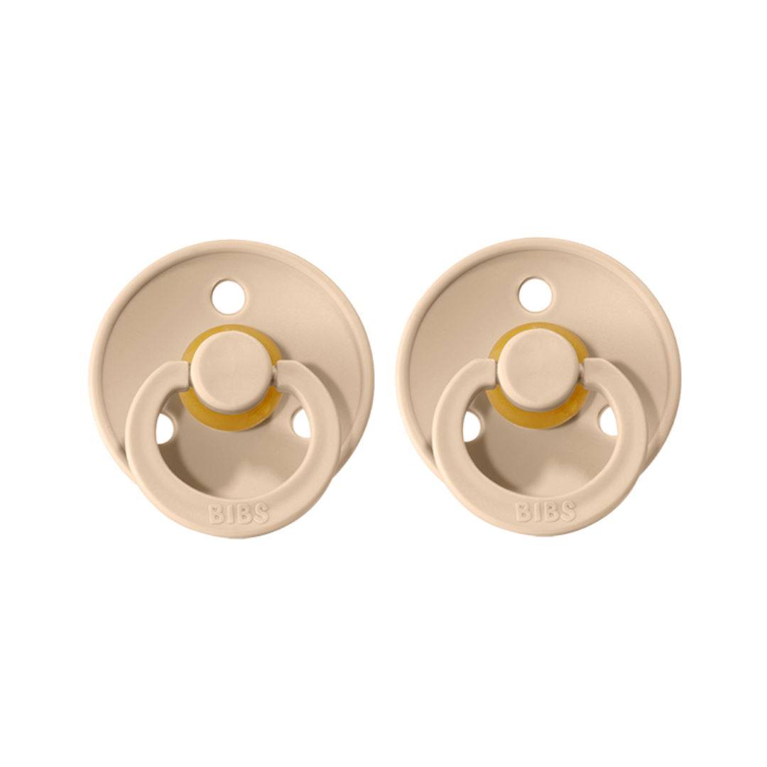 Colour Pacifier 2 Pack - Vanilla