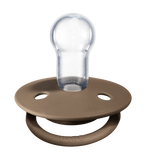 De Lux Silicone Pacifier 2 Pack - Vanilla/Dark Oak