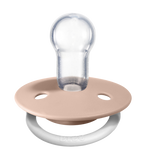 De Lux GLOW Silicone Pacifier 2 Pack - Blush Vanilla