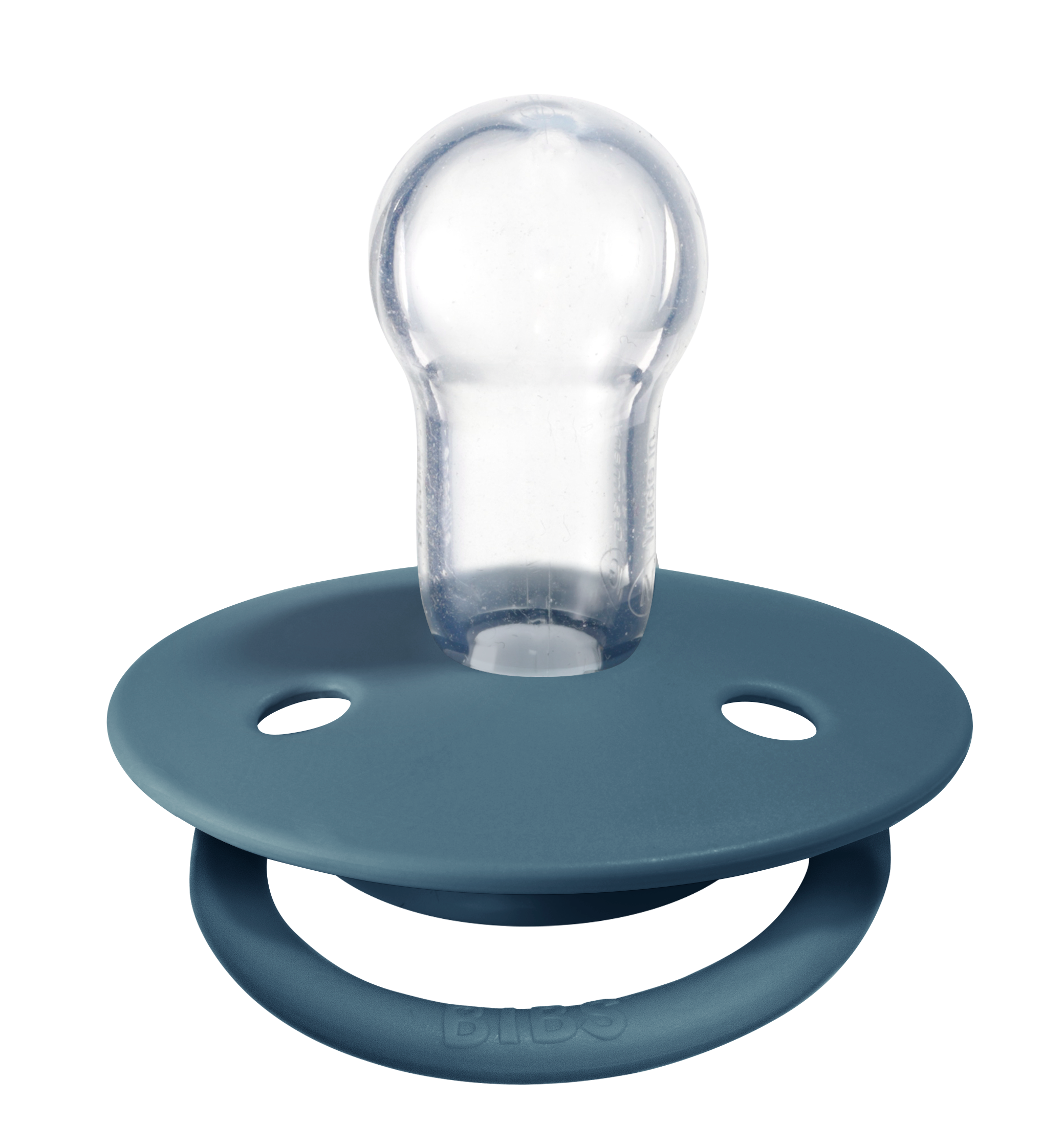 De Lux Silicone Pacifier 2 Pack - Mustard/Petrol