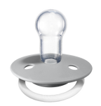 De Lux GLOW Silicone Pacifier 2 Pack - Sage/Cloud