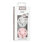 De Lux Silicone Pacifier 2 Pack - Haze/Blossom