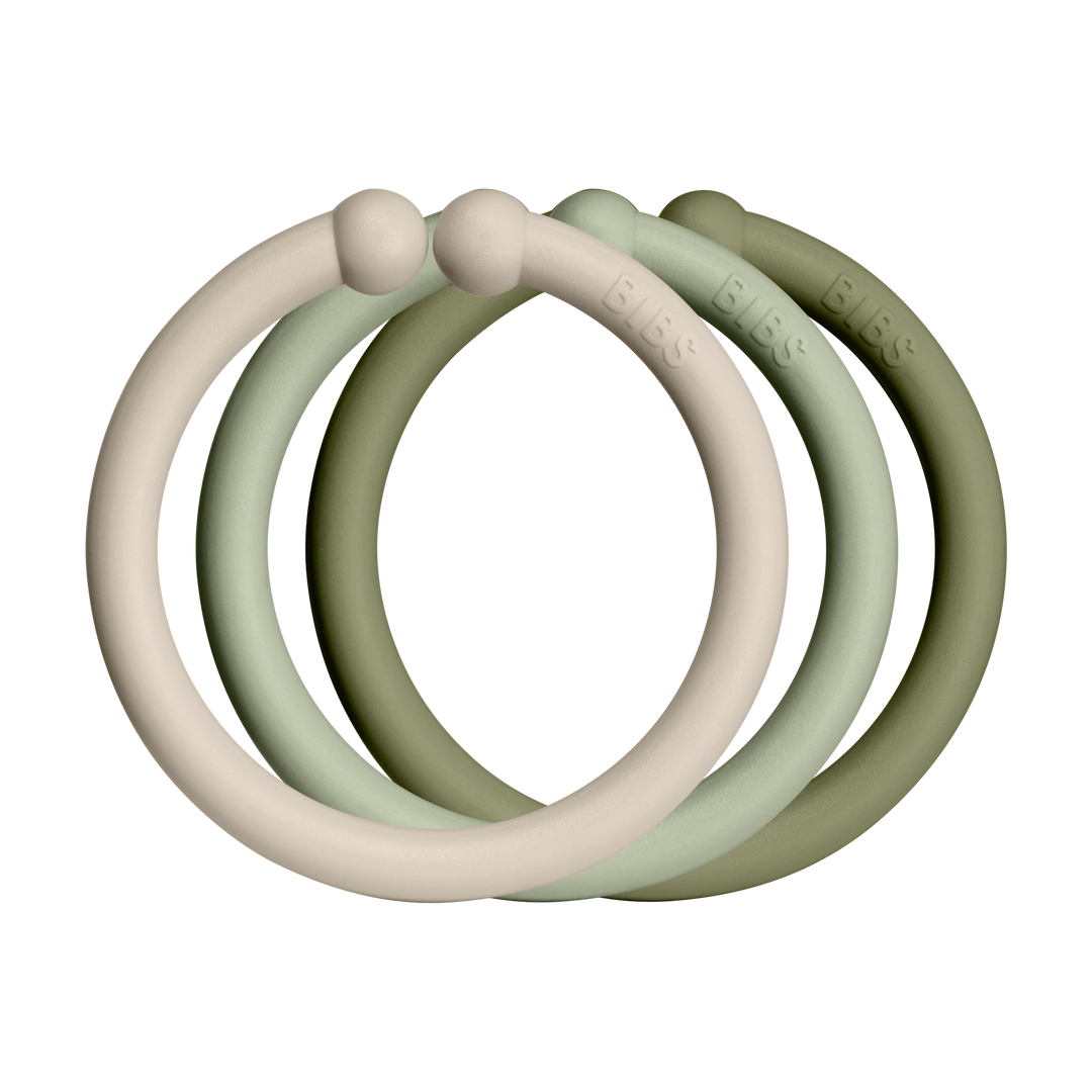 BIBS Loops - Vanilla/Sage/Olive