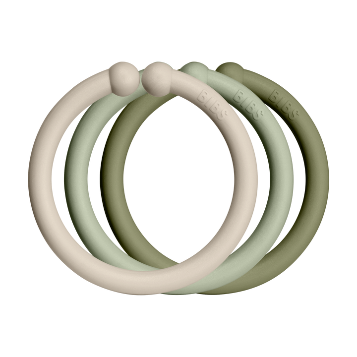 BIBS Loops - Vanilla/Sage/Olive