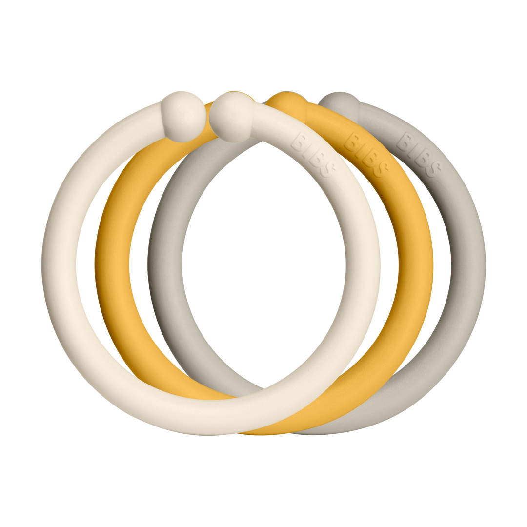 BIBS Loops - Ivory/Honey Bee/Sand