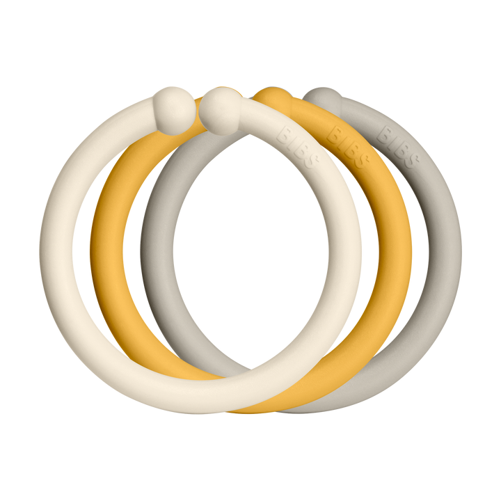 BIBS Loops - Ivory/Honey Bee/Sand