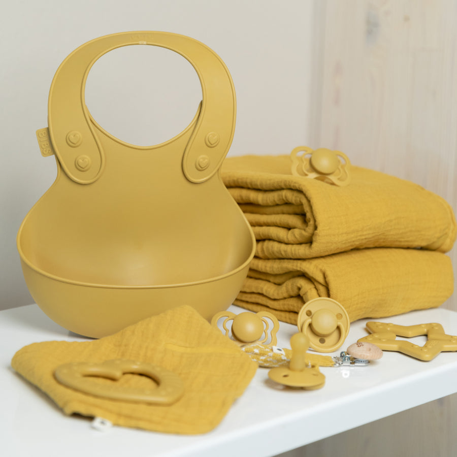 BIBS Dinner Bib - Mustard