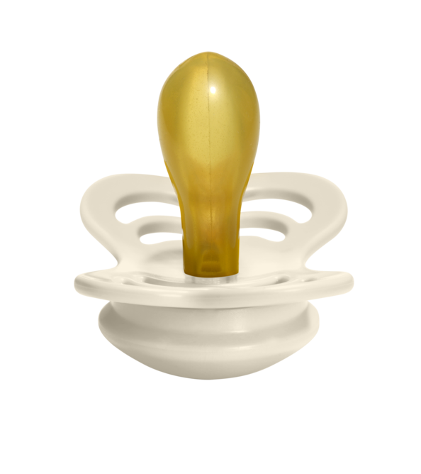 Supreme Latex Pacifier 2 Pack - Ivory/Sage