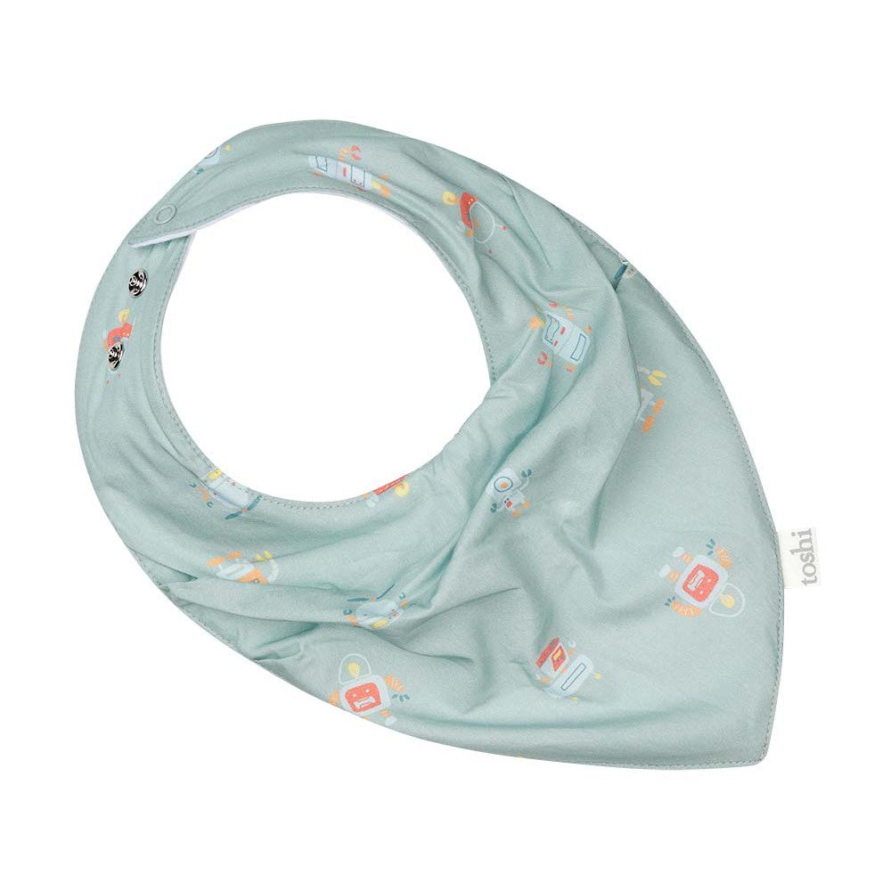 Toshi Baby Bib Bandana - Joyride Robots