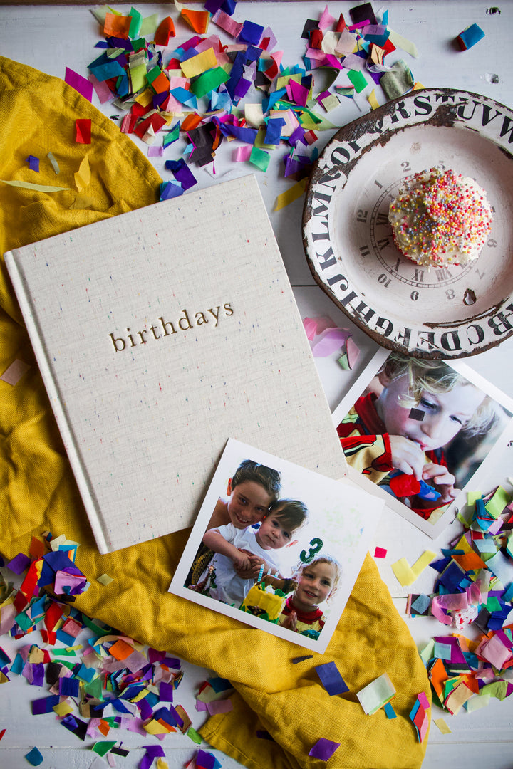 Write To Me - Birthday Memories - Oatmeal Confetti