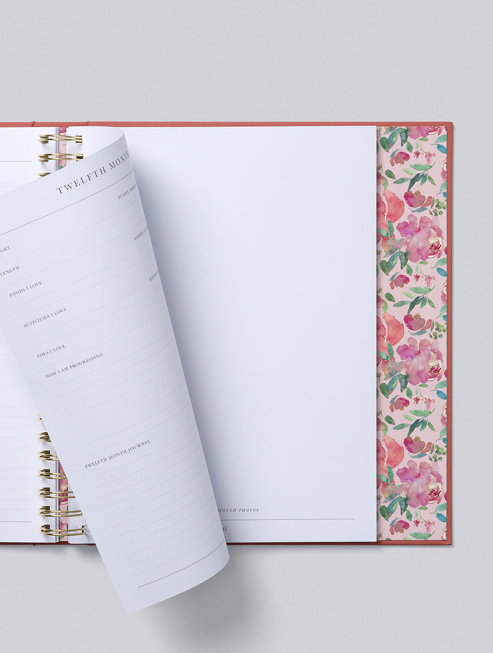 Write To Me - Baby Journal First Five Years - Blush (Boxed)
