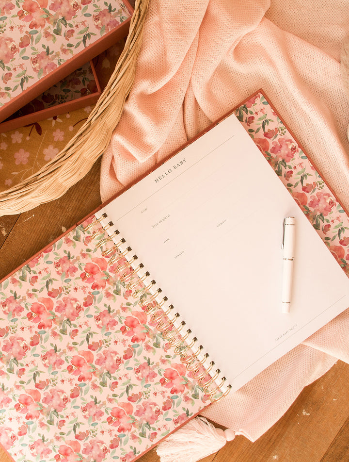 Write To Me - Baby Journal First Five Years - Blush (Boxed)