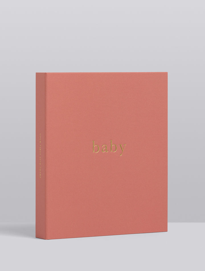 Write To Me - Baby Journal First Five Years - Blush (Boxed)