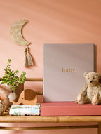 Write To Me - Baby Journal First Five Years - Light Grey (Boxed)