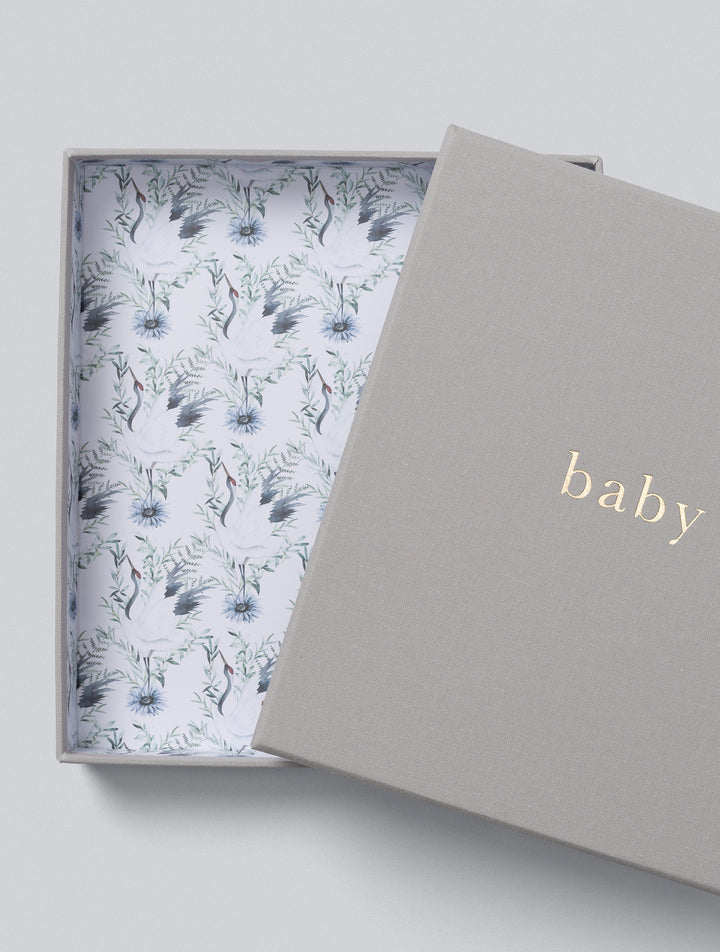 Write To Me - Baby Journal First Five Years - Light Grey (Boxed)