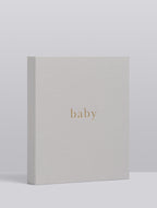 Write To Me - Baby Journal First Five Years - Light Grey (Boxed)