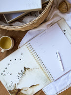 Write To Me - Baby Journal First Five Years - Oatmeal (Boxed)