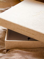 Write To Me - Baby Journal First Five Years - Oatmeal (Boxed)
