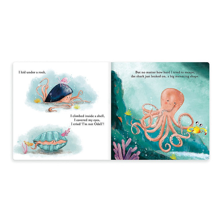 Jellycat - The Fearless Octopus Book