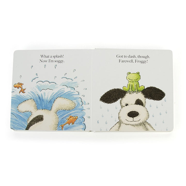 Jellycat - Hardcover Puppy Makes Mischief Board Book