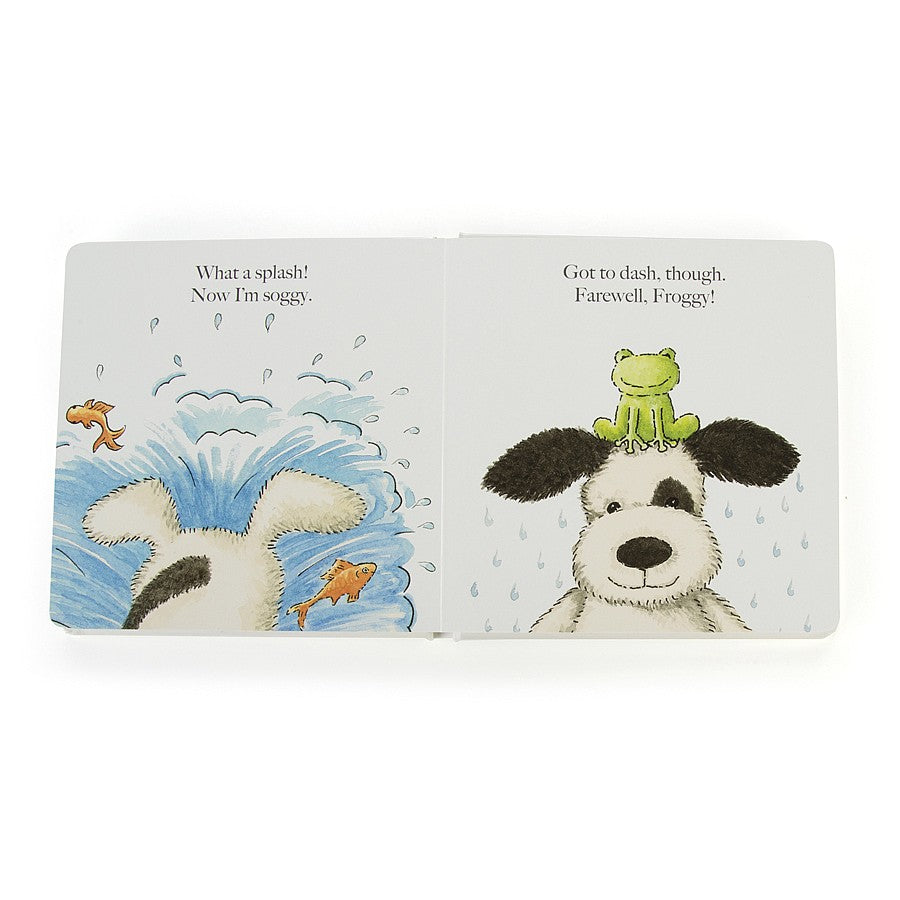 Hardcover Puppy Makes Mischief Board Book