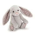 Jellycat Bashful Blossom Bunny Medium - Silver