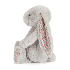 Jellycat Bashful Blossom Bunny Medium - Silver