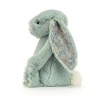 Jellycat Bashful Blossom Bunny Medium - Sage