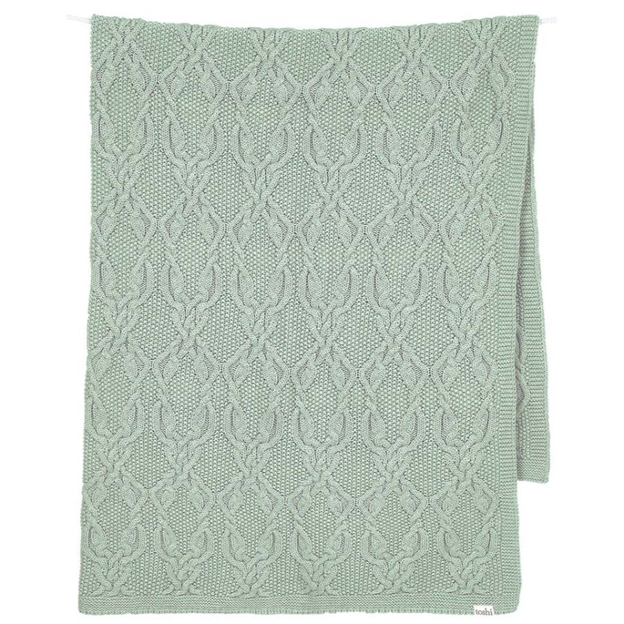 Toshi Organic Blanket - Bowie / Jade