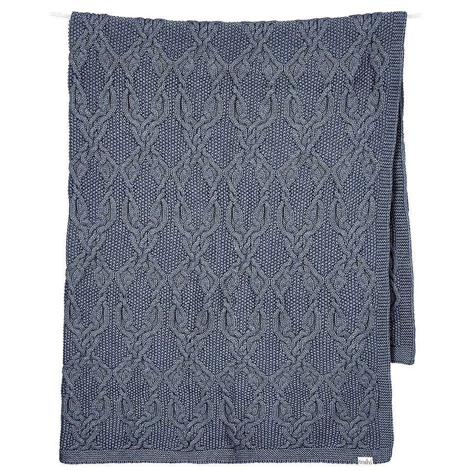 Toshi Organic Blanket - Bowie / Moonlight