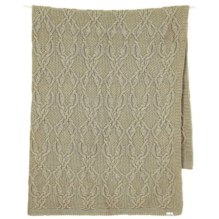 Toshi Organic Blanket - Bowie / Olive
