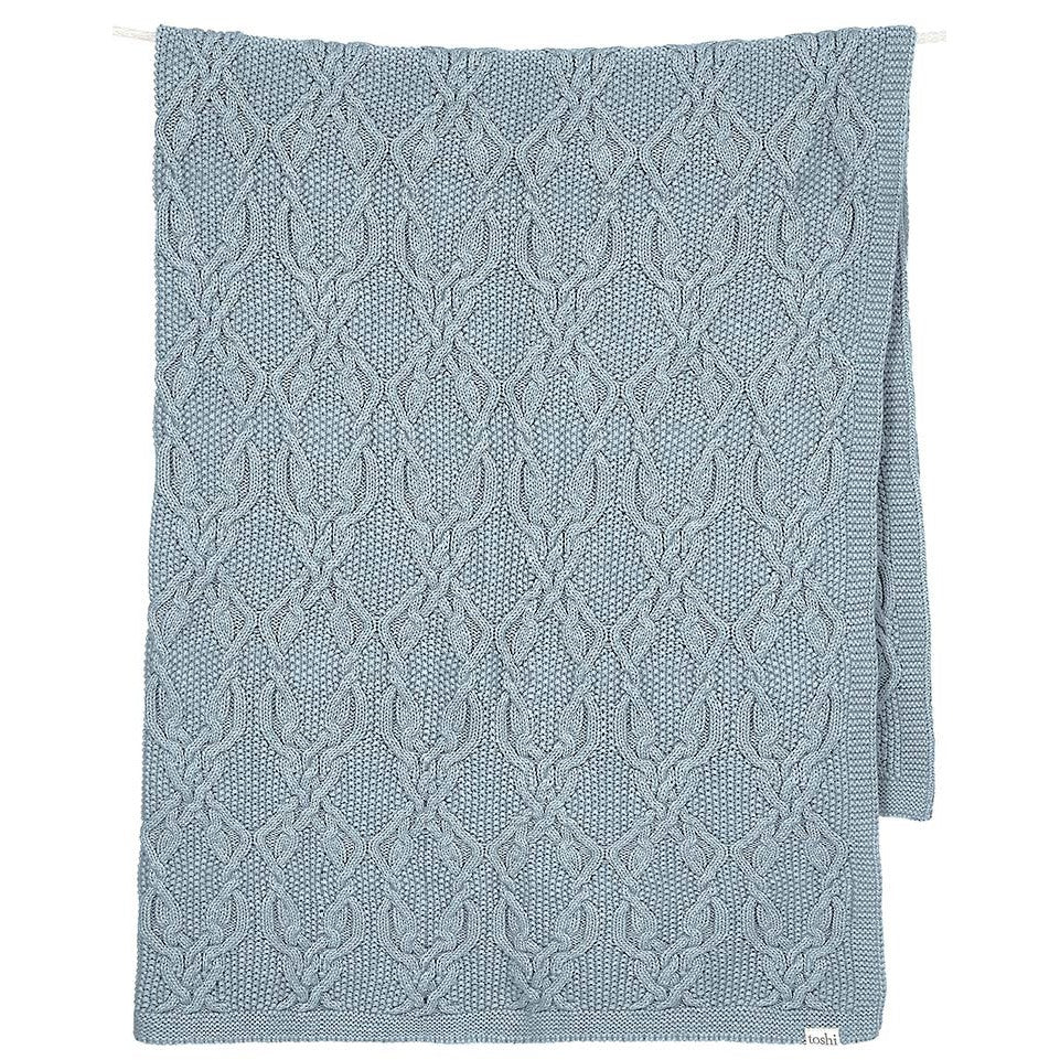 Toshi Organic Blanket - Bowie / Storm