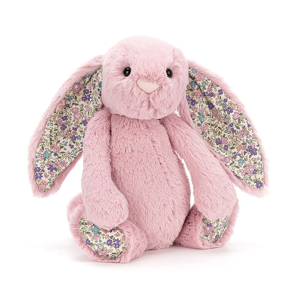 Jellycat Bashful Blossom Bunny Medium - Tulip Pink