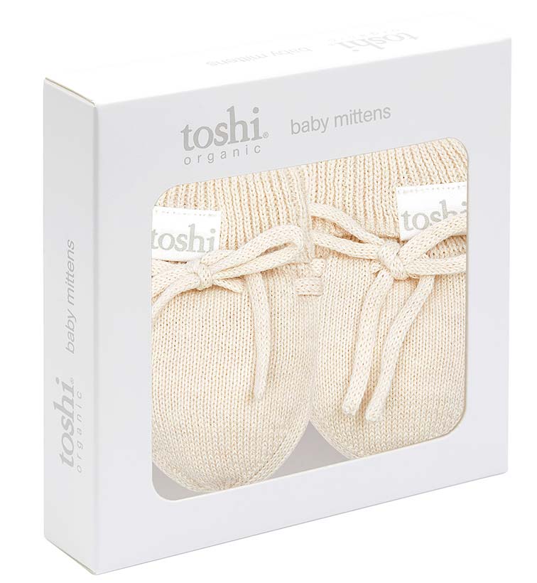 Toshi Organic Mittens - Marley / Feather