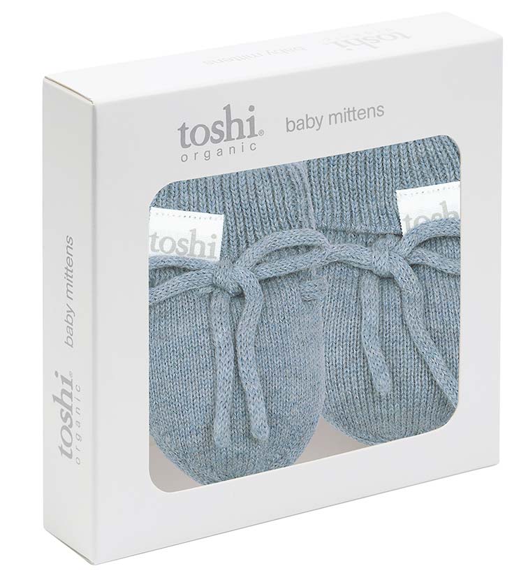 Toshi Organic Mittens - Marley / Storm